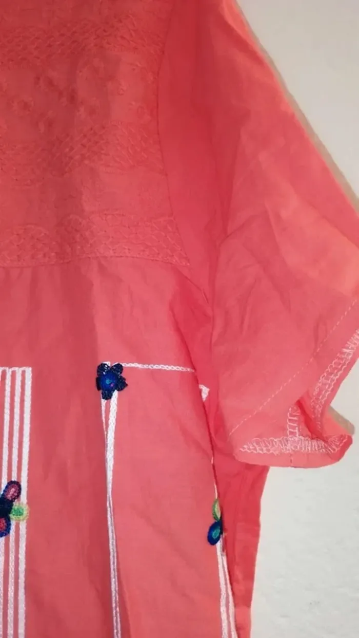 Tunique orangée - Christy - taille 48 - photo numéro 2