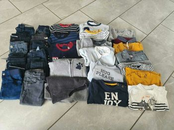 Lot vêtements 6 mois -29 pièces