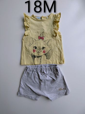 Pyjama 2 pièces Disney "Marie" 18M