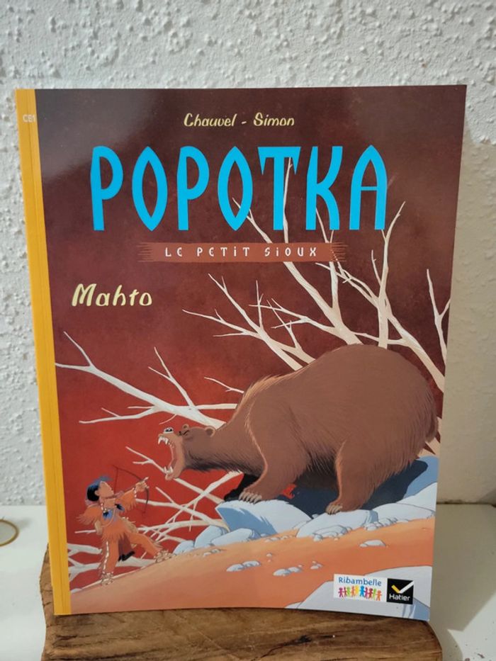 Bd enfant sympa CE1 "Popotka- Le petit sioux"