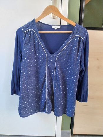 Blouse à pois