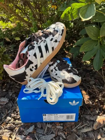 Adidas Samba Cow Print 38 2/3