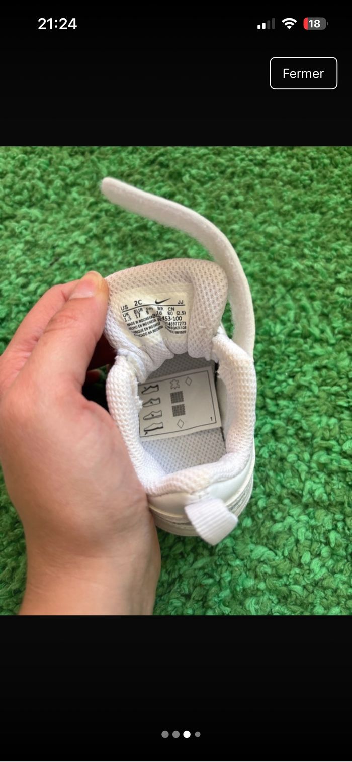 Chaussure  bebe nike - photo numéro 2