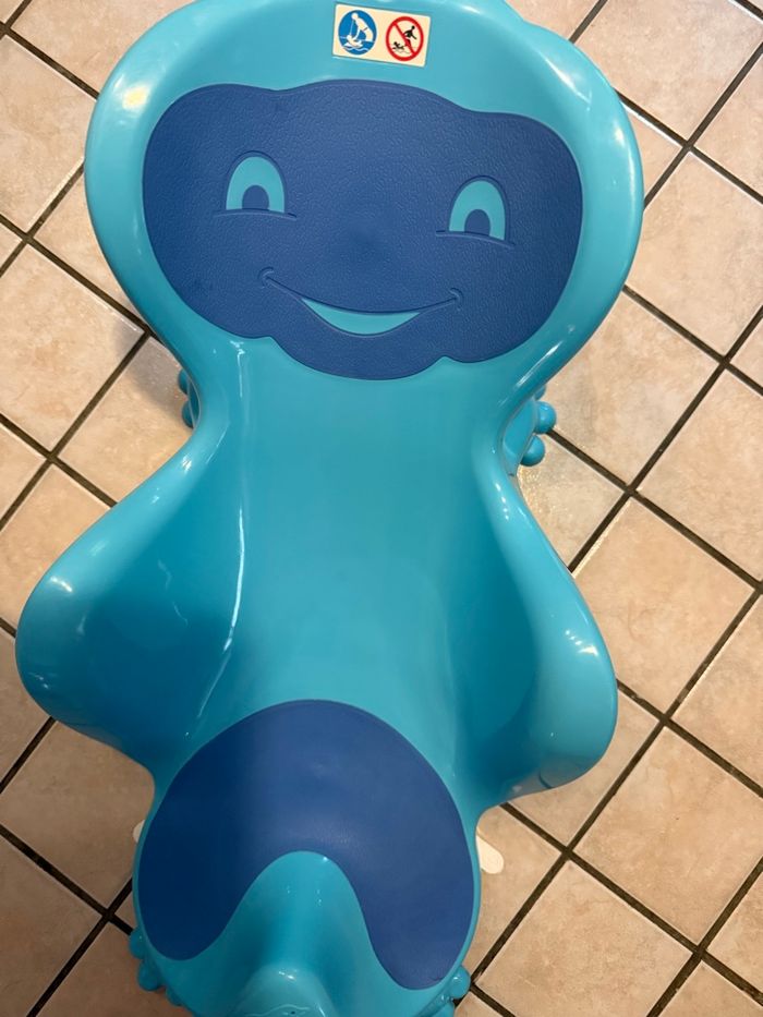 Transat de bain Bébé bleu - photo numéro 6
