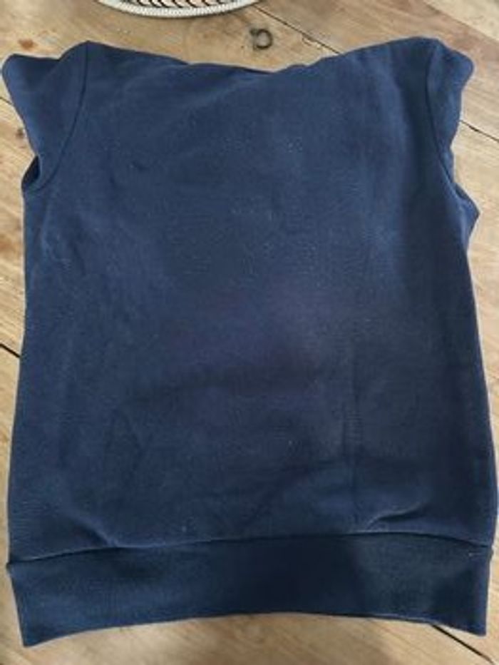 Sweat converse bleu marine - photo numéro 4