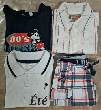 Lot vêtements été bébé garçon 18mois