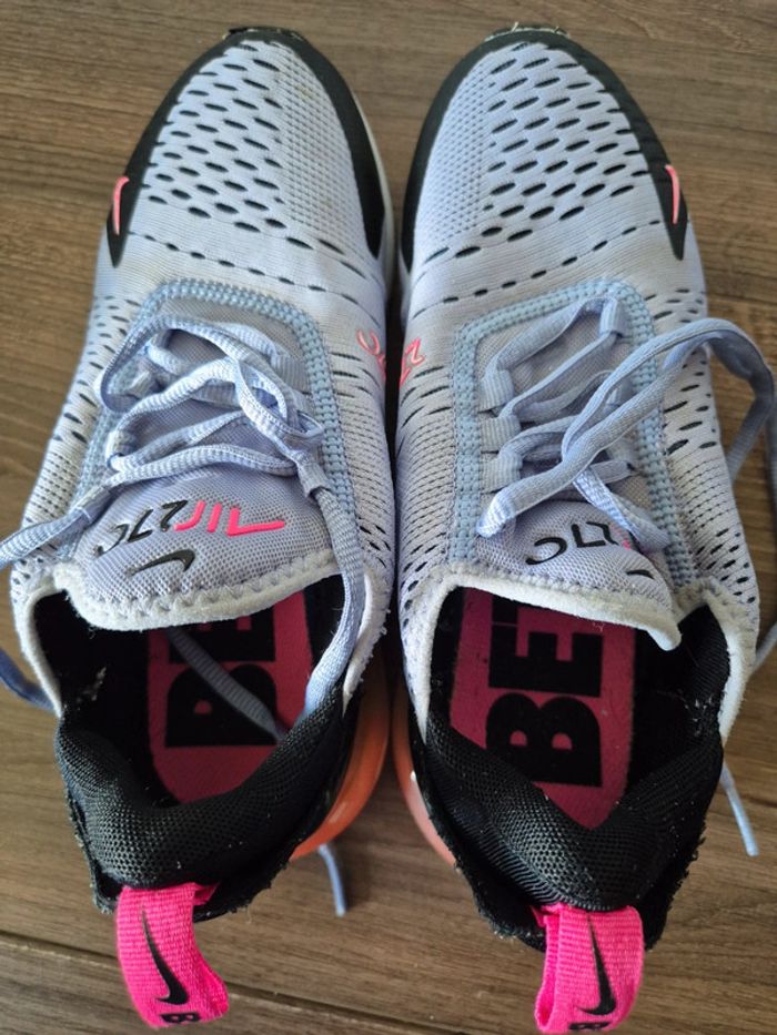 Nike air max 270 beurre purple violet - photo numéro 5