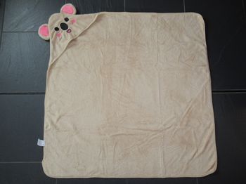 Cape de bain bébé / serviette de bain / peignoir à capuche koala neuve