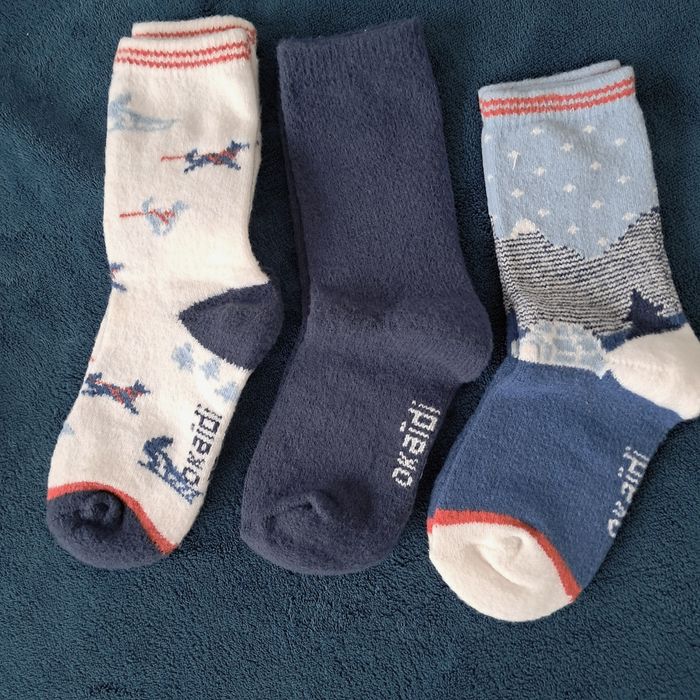 3 paires de chaussettes Okaidi 27/30 - photo numéro 2