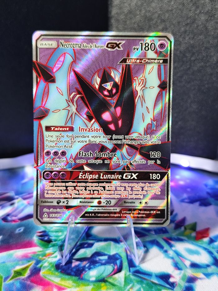 Carte pokémon 🇨🇵 Necrozma GX 143/156 Ultra prisme