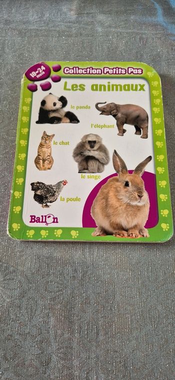 Collection petits pas les animaux ballon