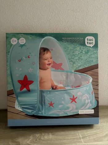 Piscine 3 en 1 Tuc Tuc neuf pour bébé anti UVA