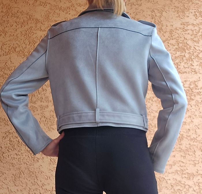 📌Blouson Zara Style Perfecto en Suédine - photo numéro 7