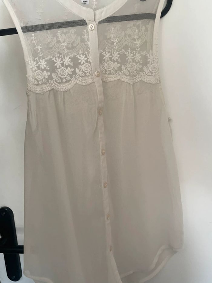 Chemise sans manche