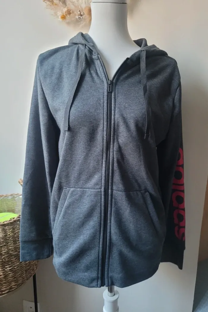 Pull zippé Adidas Taille L