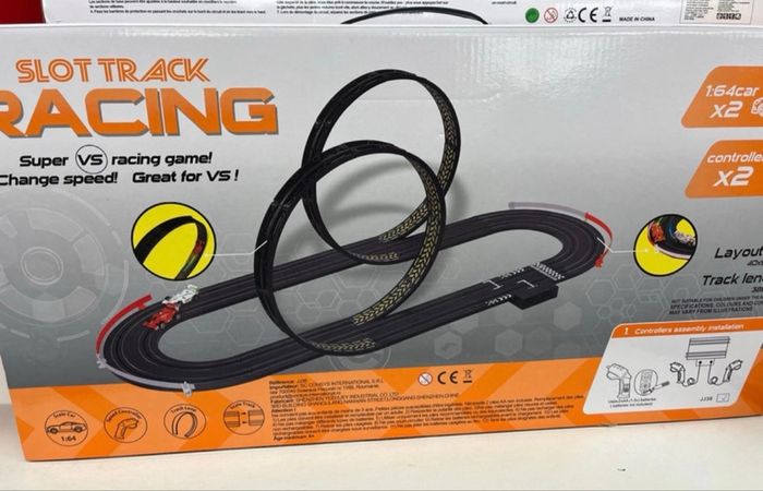Circuit voiture Slot track Racing neuf - photo numéro 2