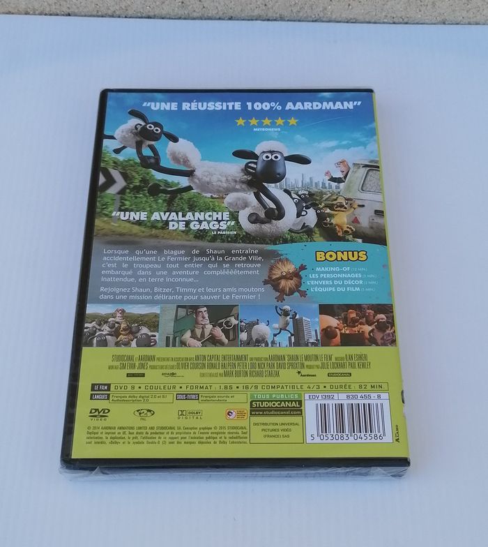 Dvd Shaun le mouton -dvd enfant. - photo numéro 2