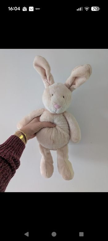 Peluche lapin 
