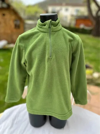 Sweat polaire vert taille 6 ans vert