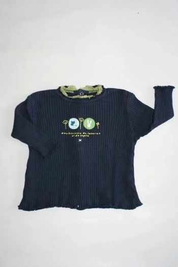 Tee shirt bleu marine Babymini by Catimini 12m