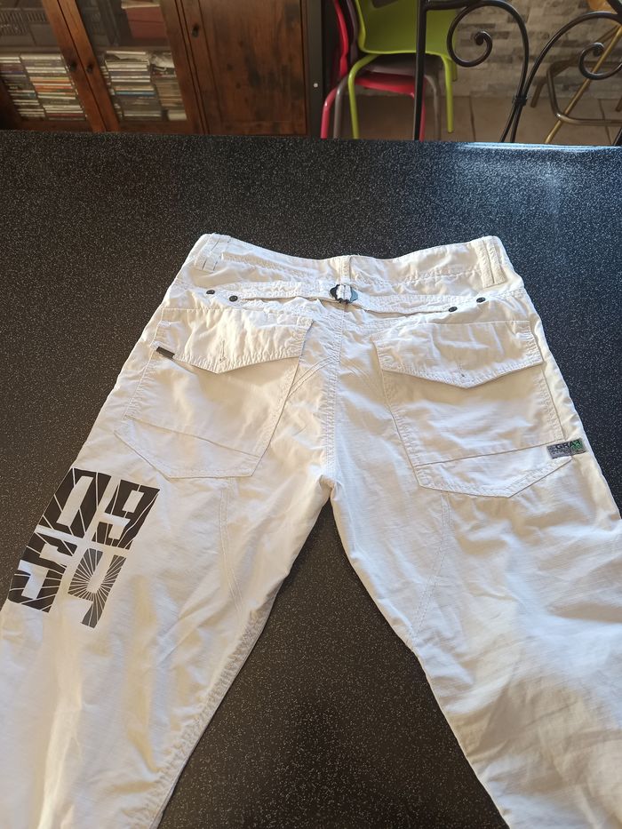 Pantalon blanc Celio Taille 42 - photo numéro 6