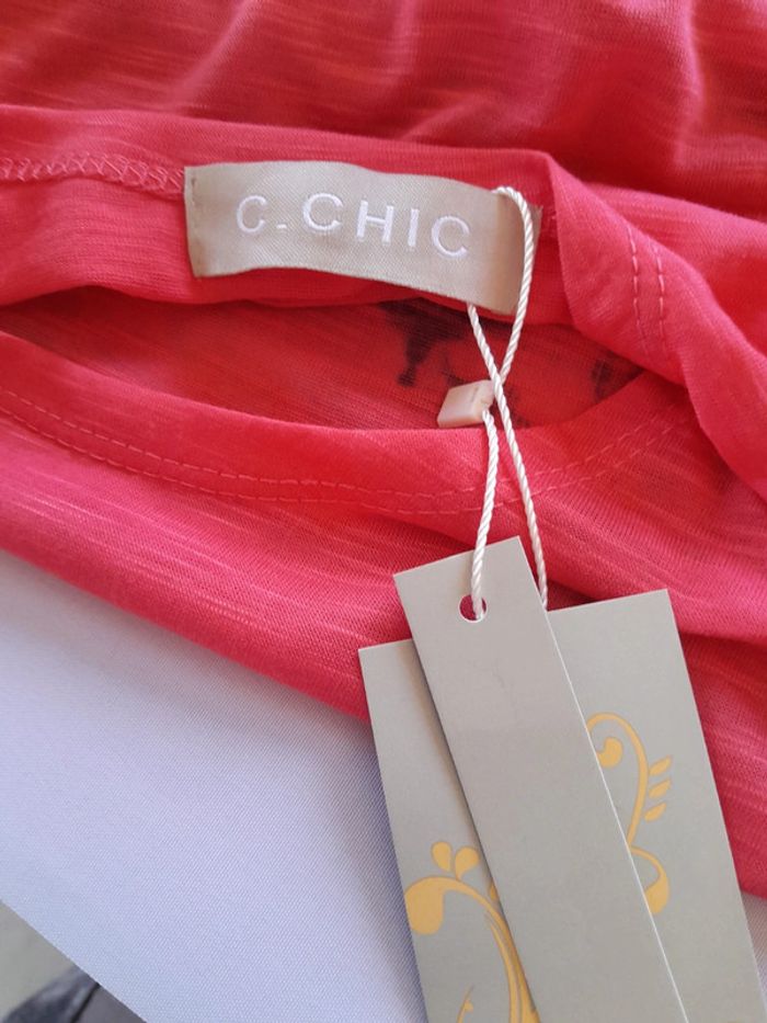 Tee shirt imprimé C Chic taille unique - photo numéro 3