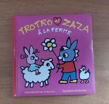 Trotro et Zaza à la ferme - Gallimard Jeunesse Giboulées 