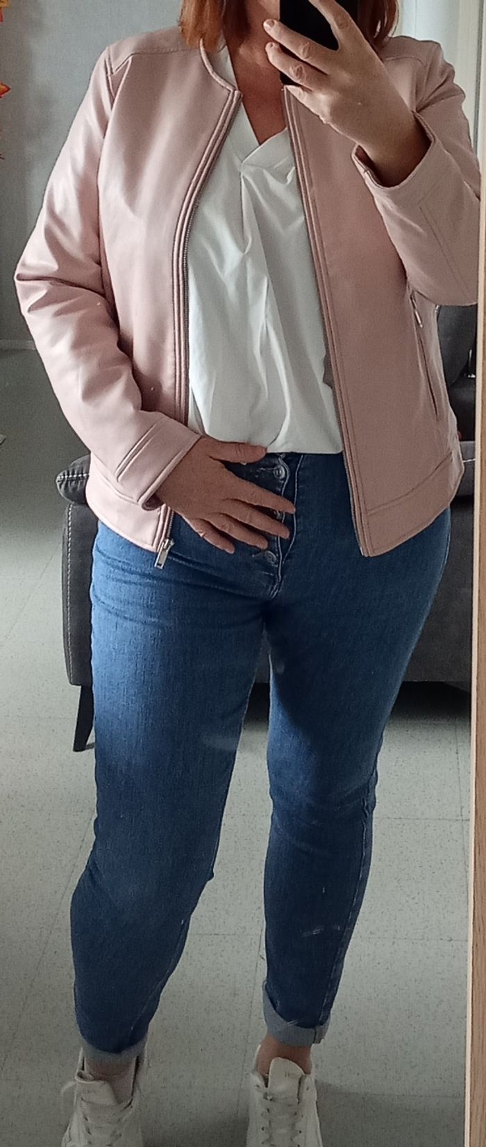 Veste simili cuir - photo numéro 3