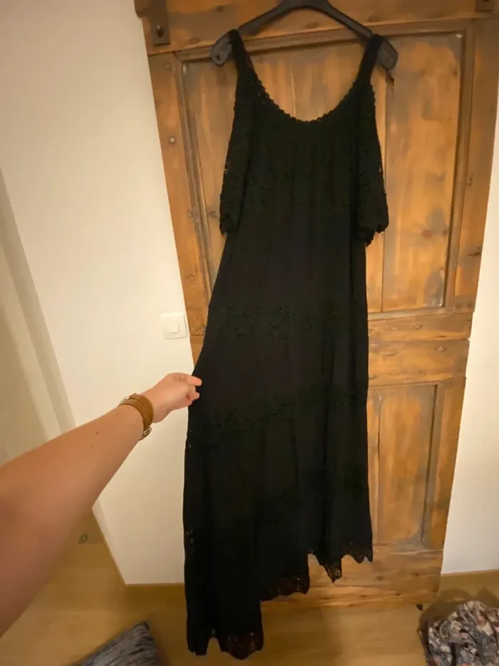 Très belle robe longue été en dentelle - photo numéro 6