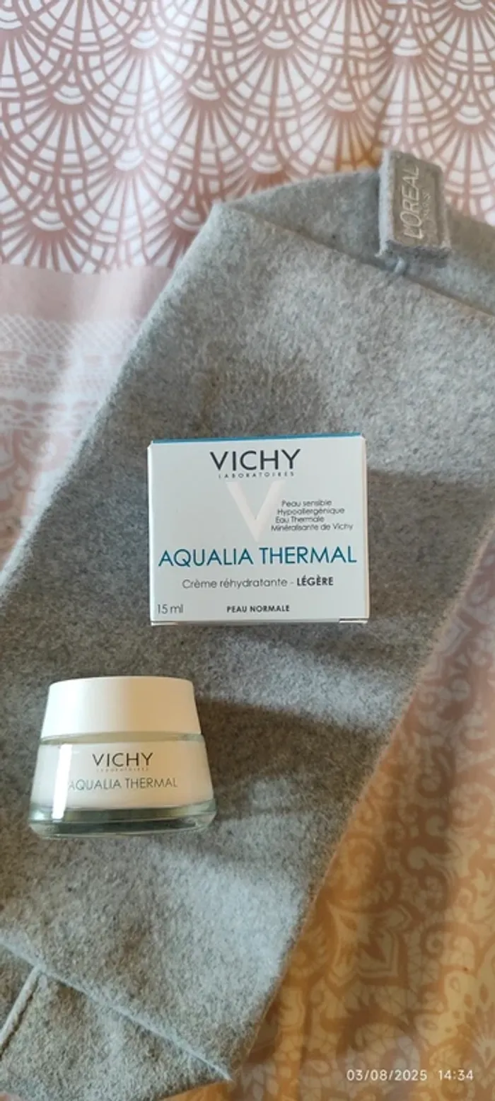 Vichy Aqualia Thermal Crème Hydratante Légère 15 ml + Trousse L'Oréal - photo numéro 7