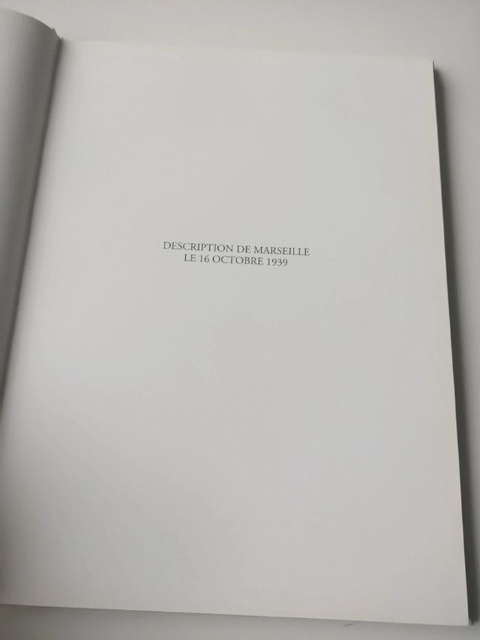 Livre description de Marseille (Jean Giono / éditions quatuor) - photo numéro 9