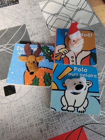 Lot livres marionnettes