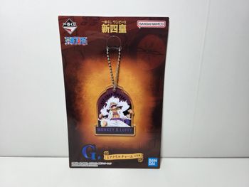 One piece Ichiban Kuji G Porte Clé / Key Ring New Four Emperors Luffy