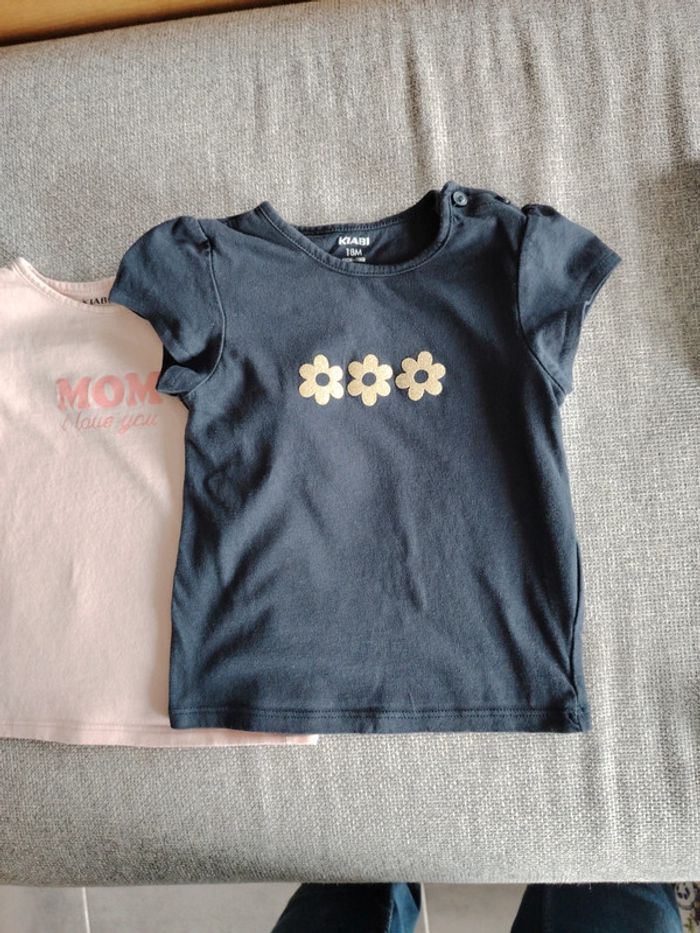 Lot t-shirts 18 mois kiabi - photo numéro 5