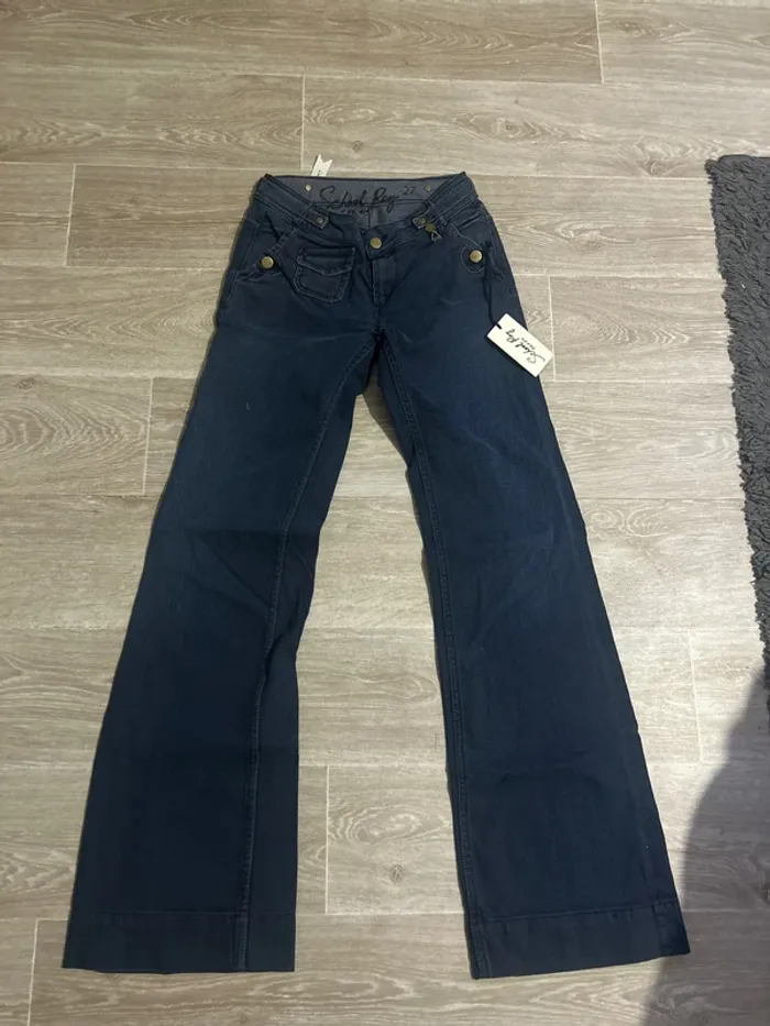 Jeans pattes d’éléphant School Rag Pete W27