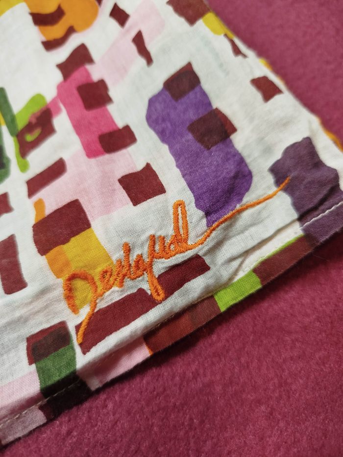 débardeur tunique desigual 9/10 ans fille croisé dos - photo numéro 2