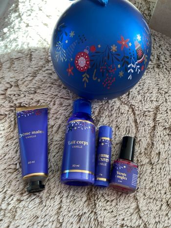 Lot 4 mini produit  beauté vanille 