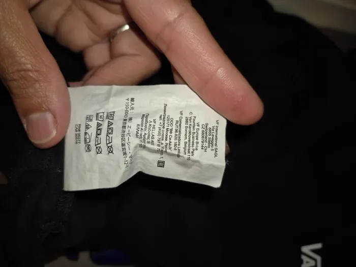 T shirt manches longues vans - photo numéro 10