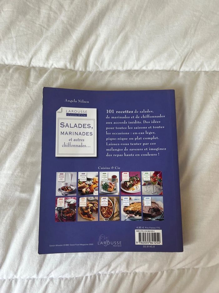 Livre de recettes « Salades & Marinades » - photo numéro 2