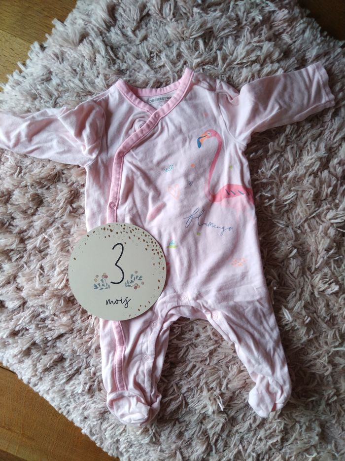 Pyjamas Bébé Fille Lot De 4 - Dors-bien Imprimés Zip Double Sens NEXT - 6