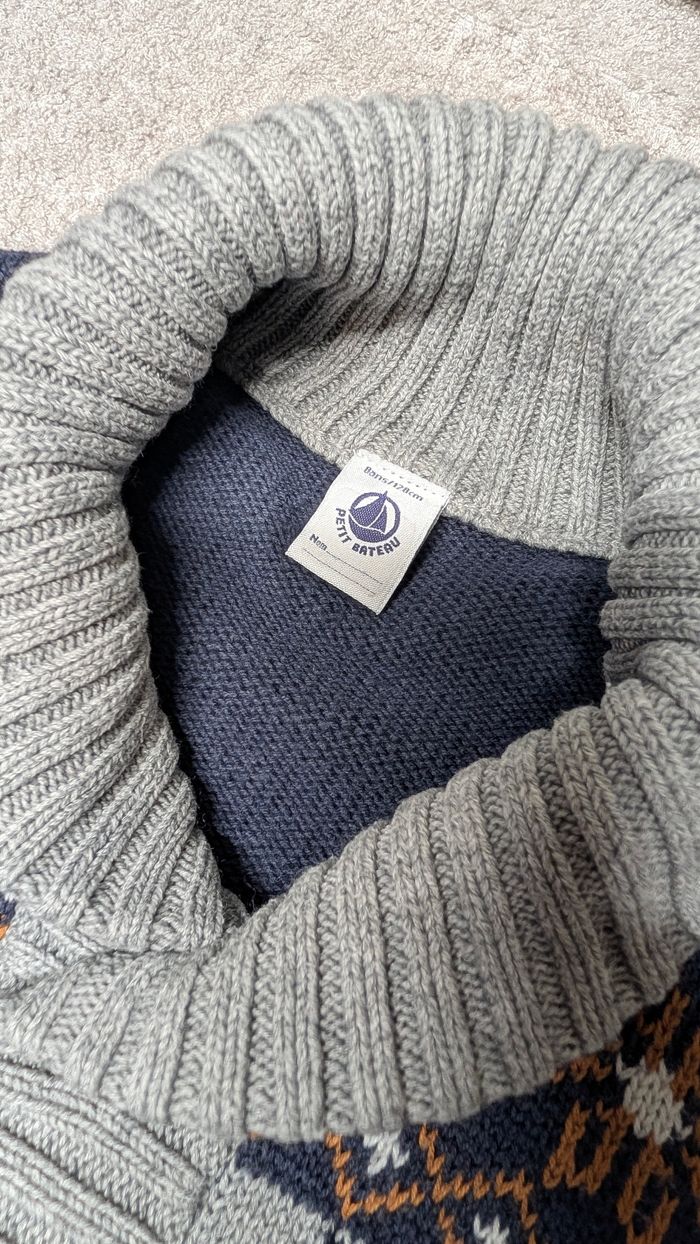 Gilet/Cardigan garçon – Petit Bateau – Taille 8 ans / 128 cm - photo numéro 2