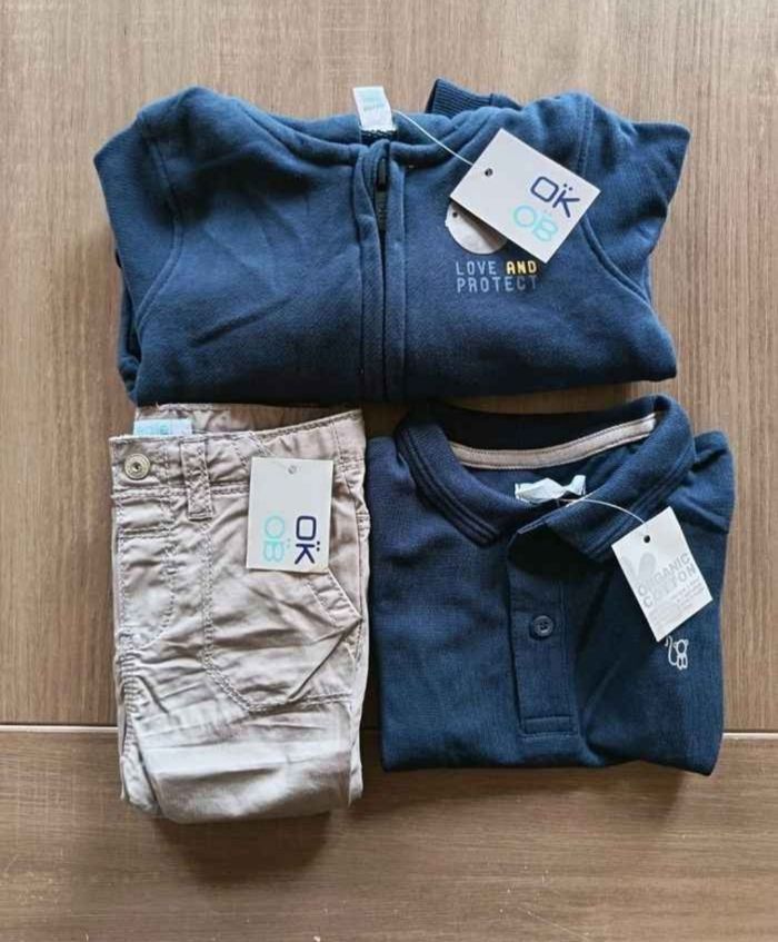 Ensemble obaïbï 6 mois neuf