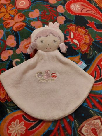 #01 - Sucre d'orge - doudou mouchoir poupée poupon