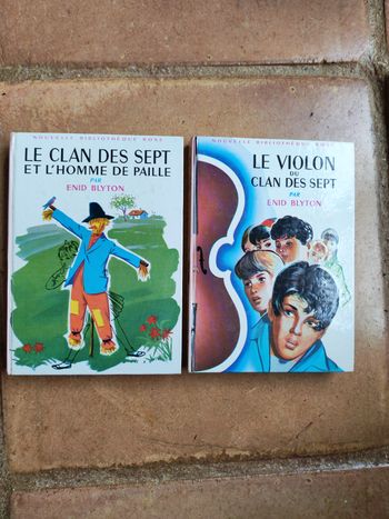 Nouvelle Bibliothèque Rose : série sur le Clan des Sept (en lot ou à l’unité)