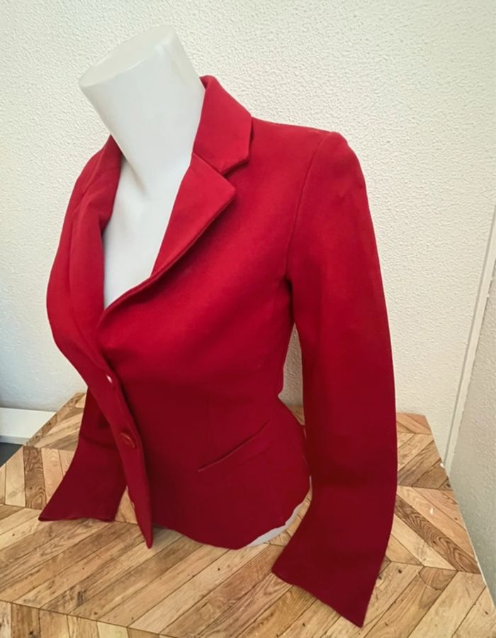 Veste impérial rouge taille 40 - photo numéro 4