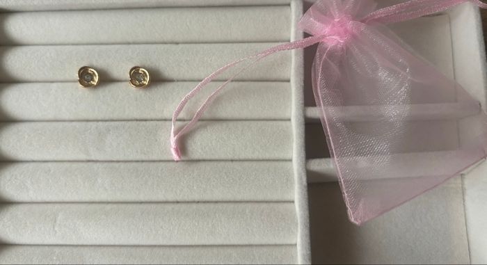 Boucles d’oreilles dorées