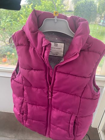 Blouson fille sans manches