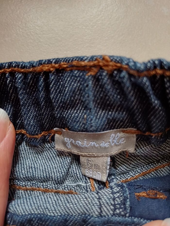 Pantalon 6 mois Grainde blé - photo numéro 2
