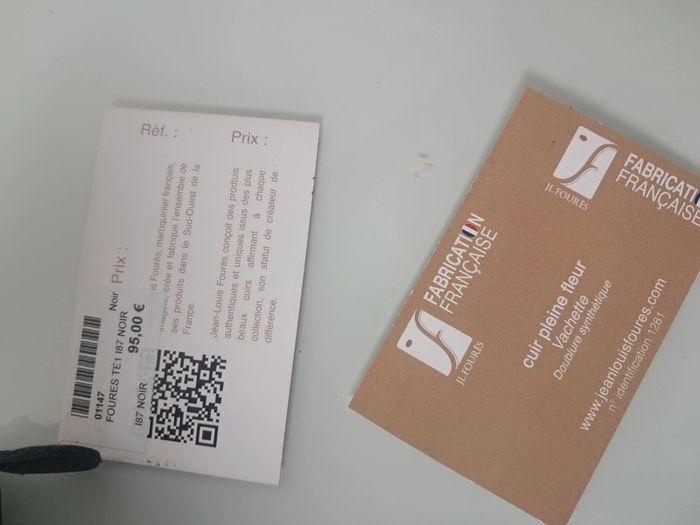 Jean Louis Fourés des ateliers fourés portefeuille cuir noir neuf - photo numéro 7