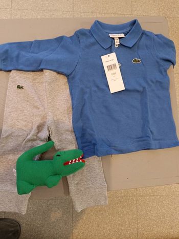 Coffret bébé 12 mois Lacoste